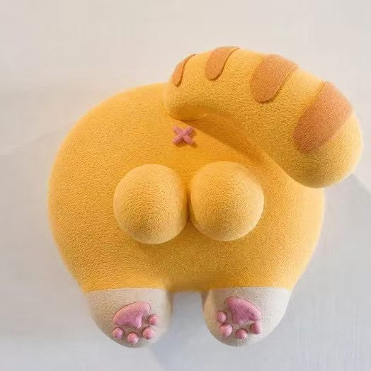 Decorative Light On-Off Plates Funny Cat Butt 3D Printed Decorative
