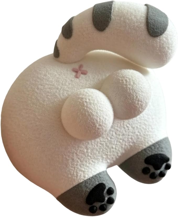 Decorative Light On-Off Plates Funny Cat Butt 3D Printed Decorative