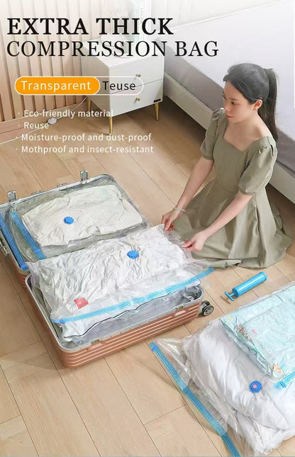 20 Pack Vacuum Storage Bags(2oversized,2out size, 4 big, 4 IN THE, 8 Small)