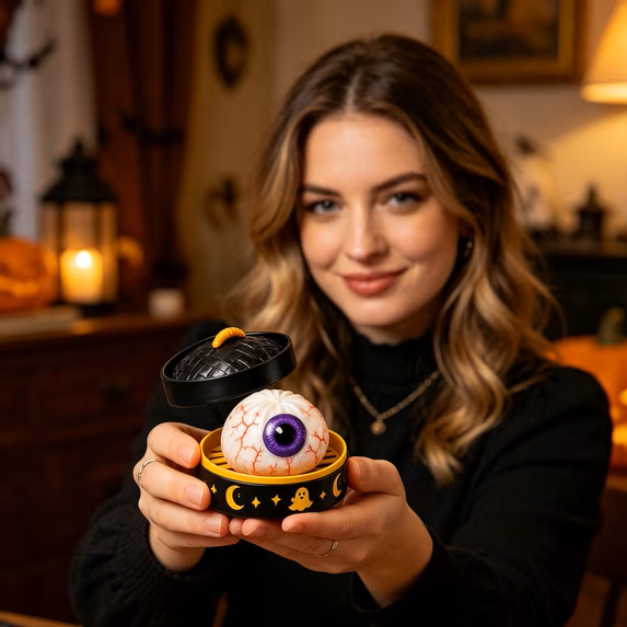 Halloween Gift Steamed Bun Squishy Fidget Toy（BUY MORE SAVE MORE)
