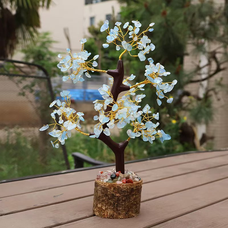 Seven Chakra Crystal Tree