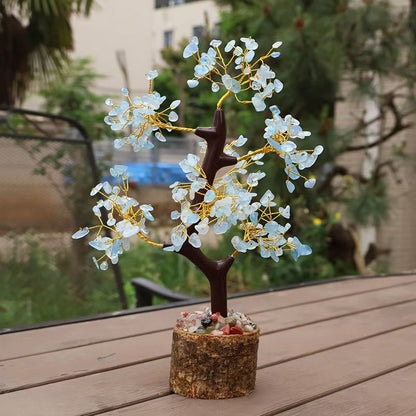 Seven Chakra Crystal Tree