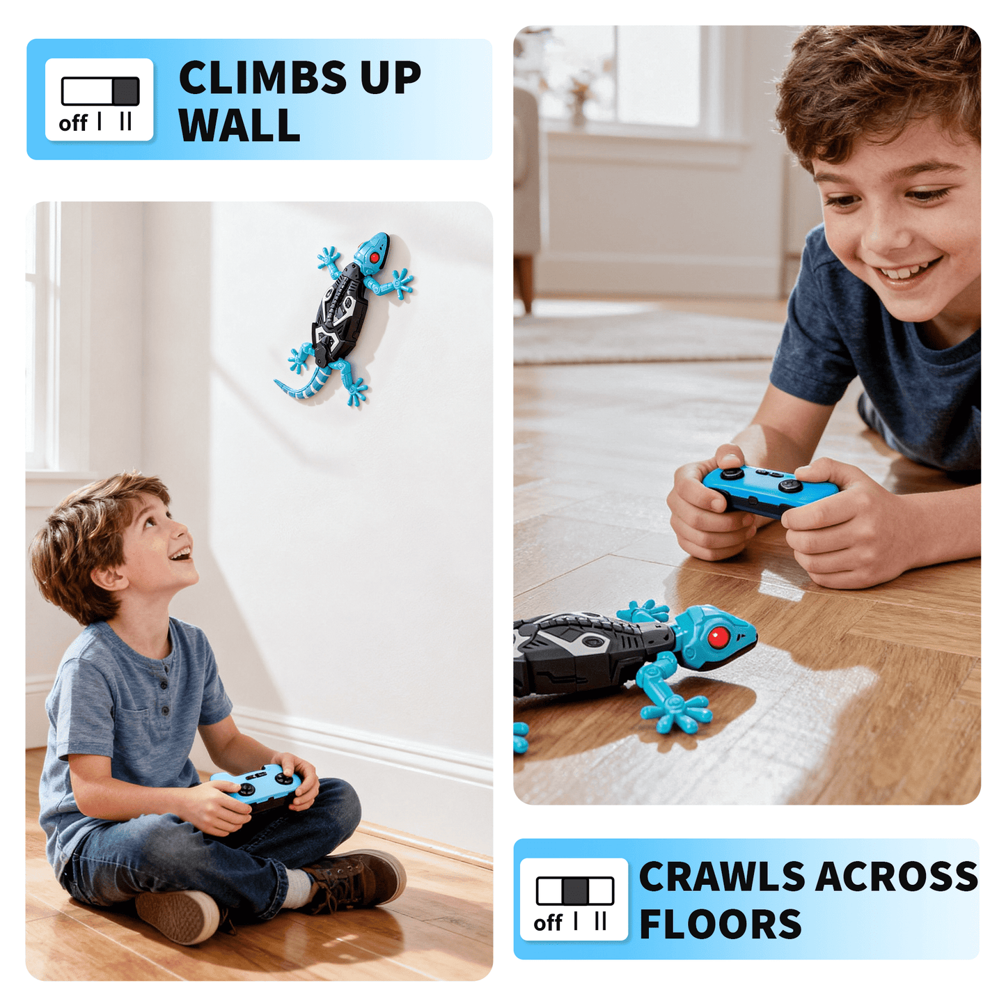 Wall Climbing Lizard, RC Toys for Kids