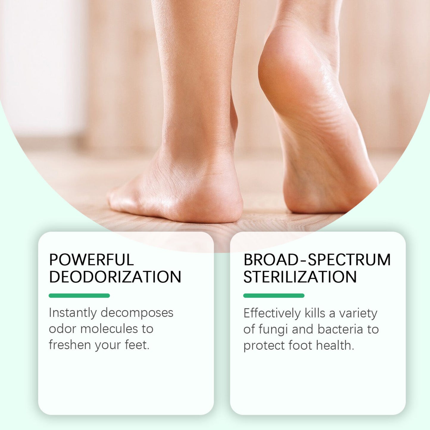 Foot Sanitizer Spray with Tea Tree Oil, Tea Tree Oil Spray for Foot and Nail Sanitizer(BUY MORE SAVE MORE)