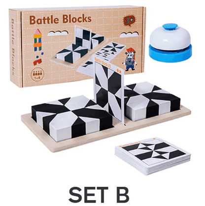 Puzzle Hidden Building Blocks Puzzle Toys To Cultivate Children's Spatial Imagination Ability Parent-Child Interactive BoardGame