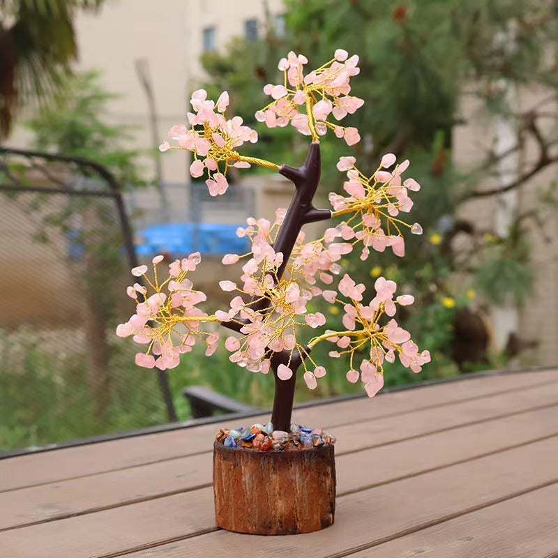 Seven Chakra Crystal Tree