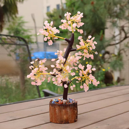 Seven Chakra Crystal Tree
