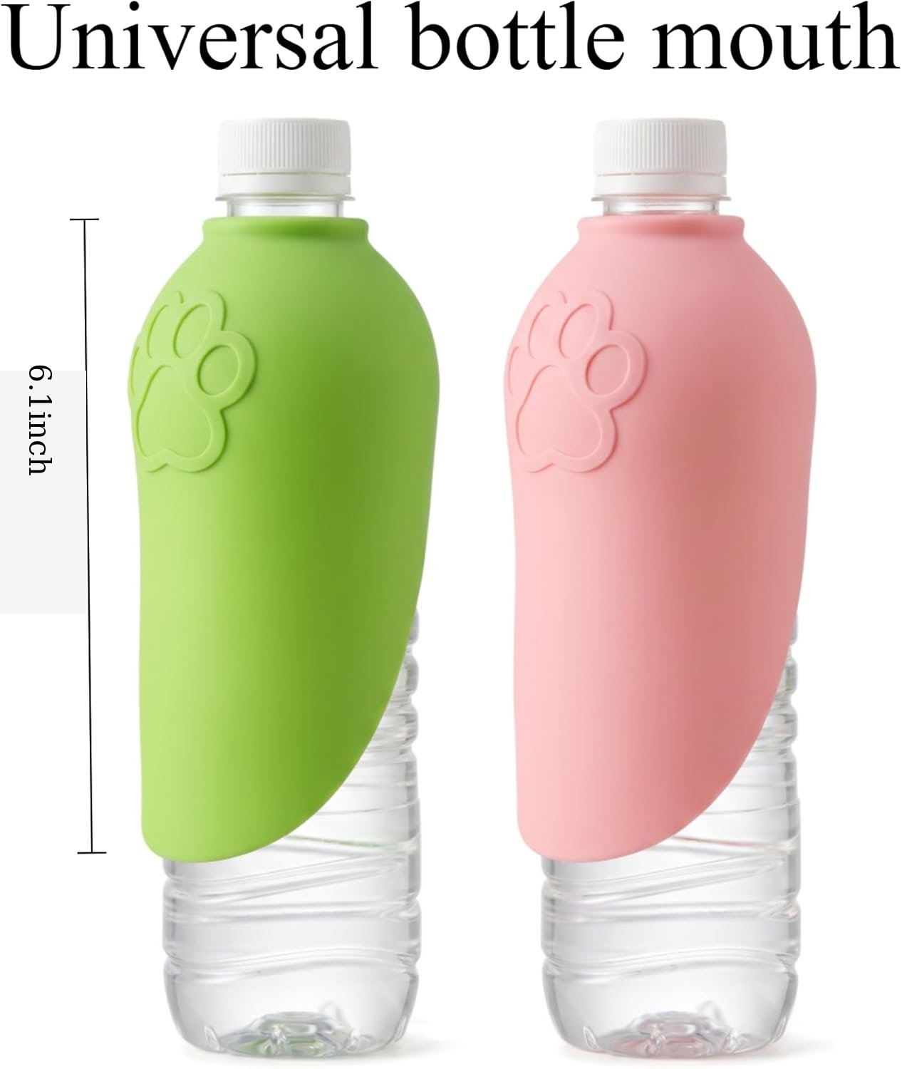 🐾Portable Dog Water Bottle Adapter, Leak-Proof Pet Water Drinking Spout