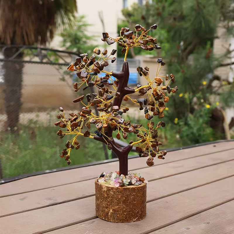 Seven Chakra Crystal Tree