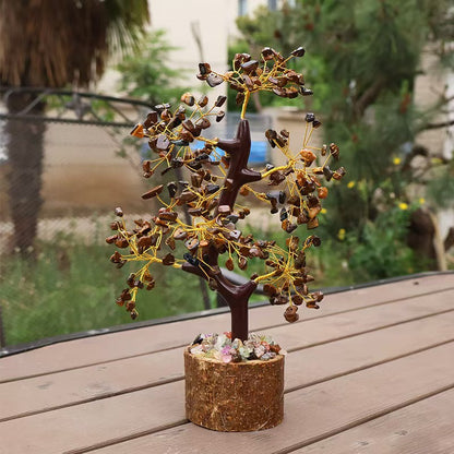Seven Chakra Crystal Tree