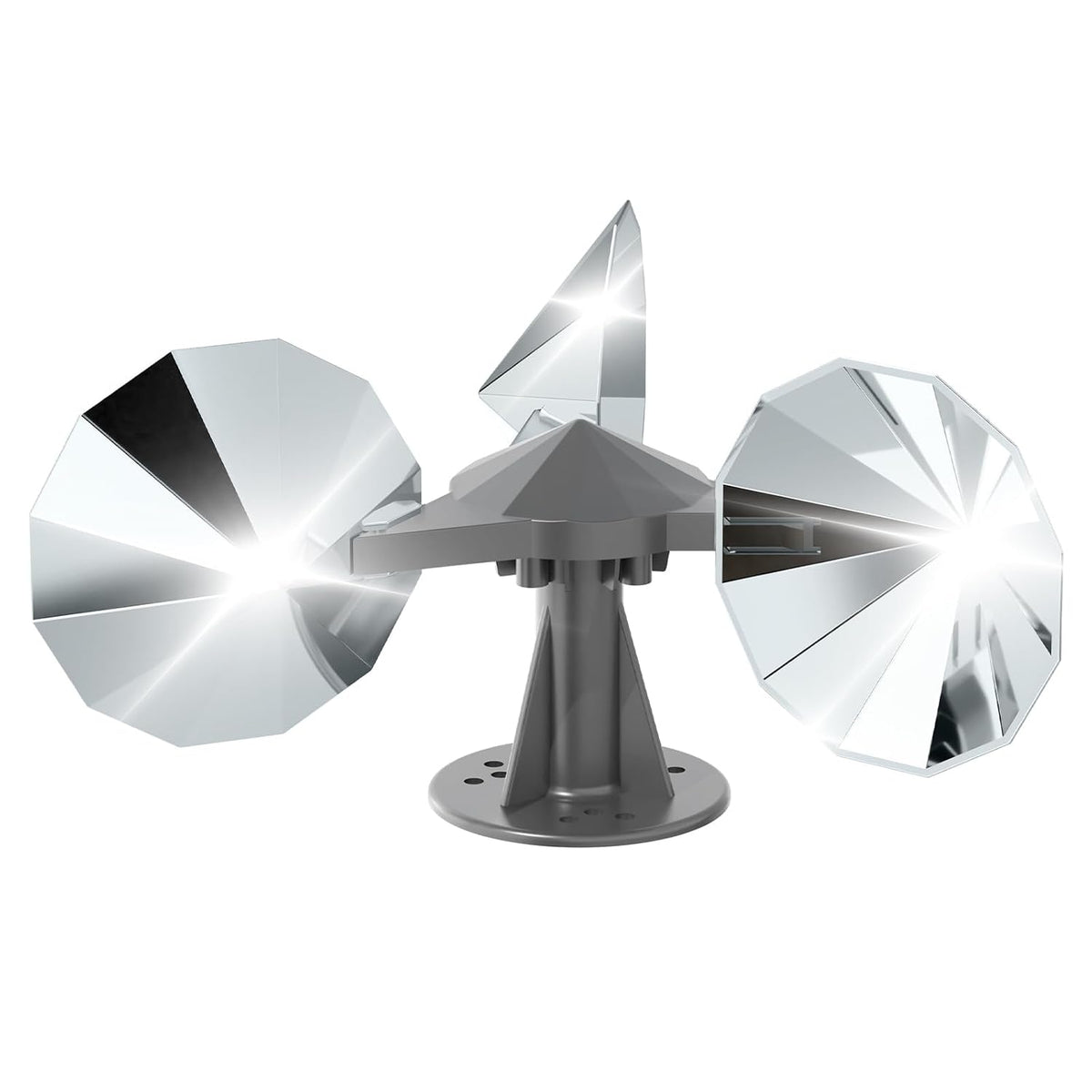 Bird Scare Reflective Device, Bird Reflector with Plastic Base for Outside