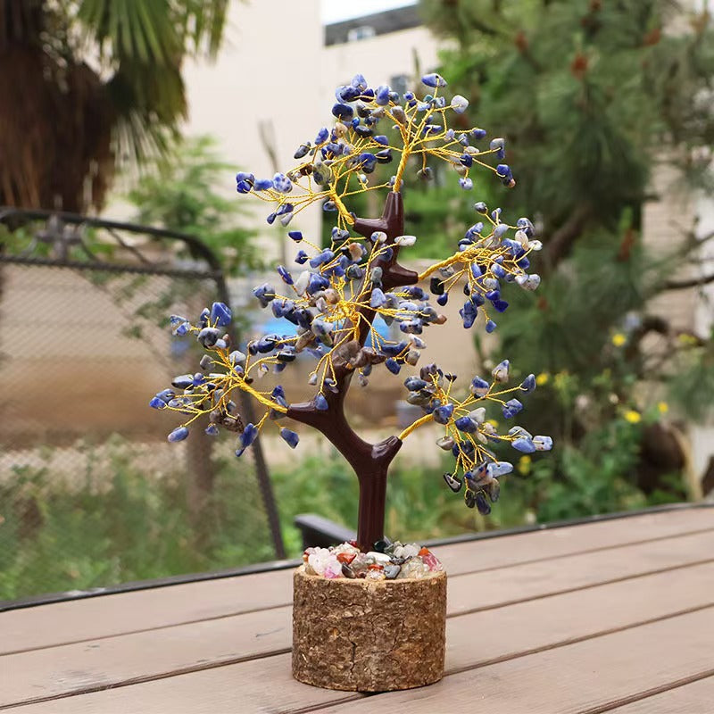 Seven Chakra Crystal Tree