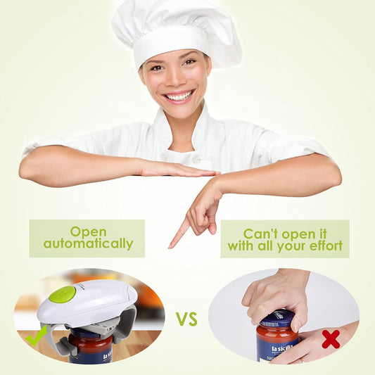 Electric Jar Opener, Kitchen Gadget Strong Tough Automatic Jar Opener