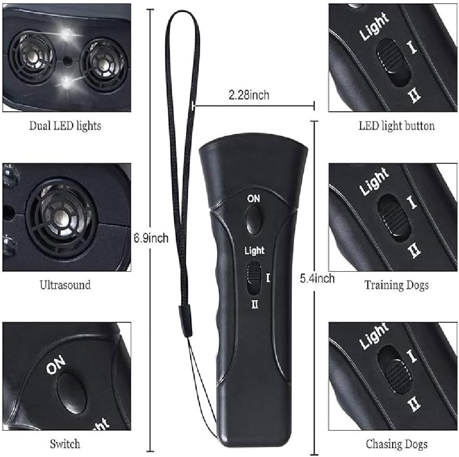 Anti Barking Device -  Ultrasonic Anti Dog Barking Control Device, 2 Training Modes