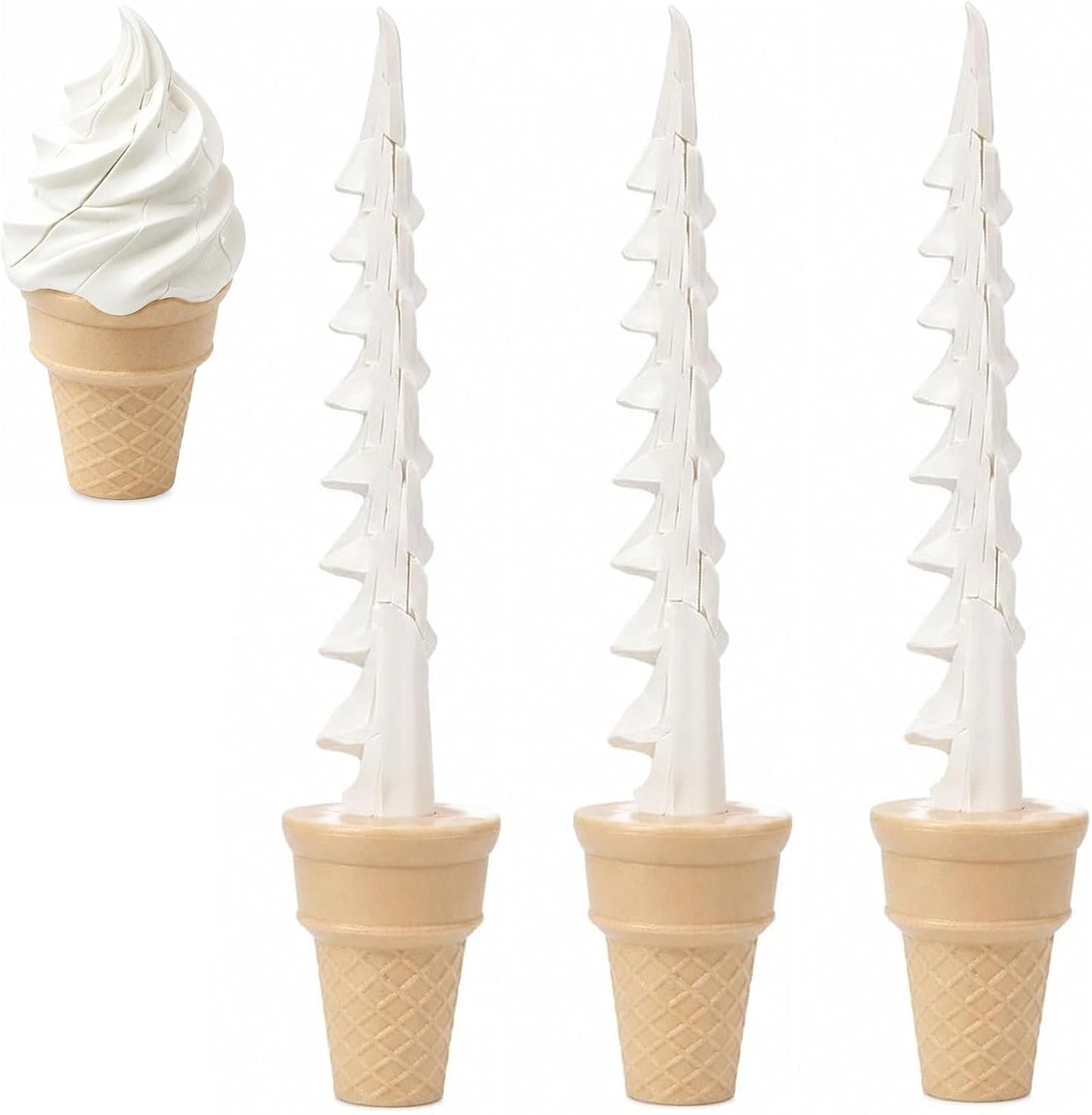 3D Printed Ice Cream Spiral Telescopic Sword