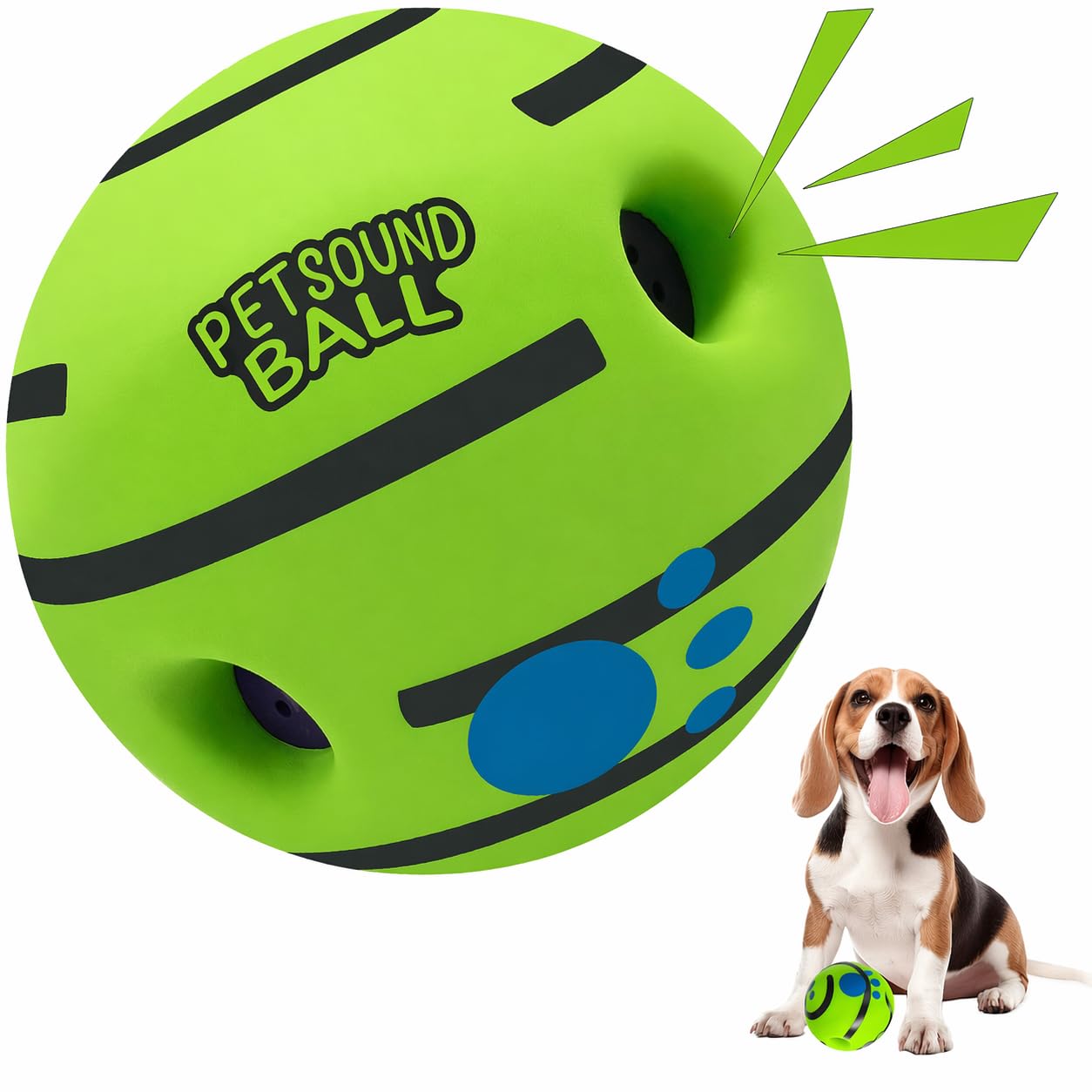Interactive Dog Toy Sound Ball(❤️Buy 2, save $5.9❤️)