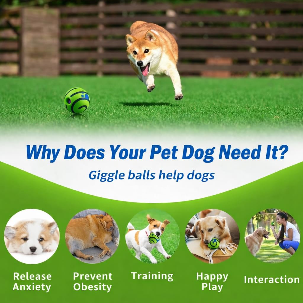 Interactive Dog Toy Sound Ball(❤️Buy 2, save $5.9❤️)