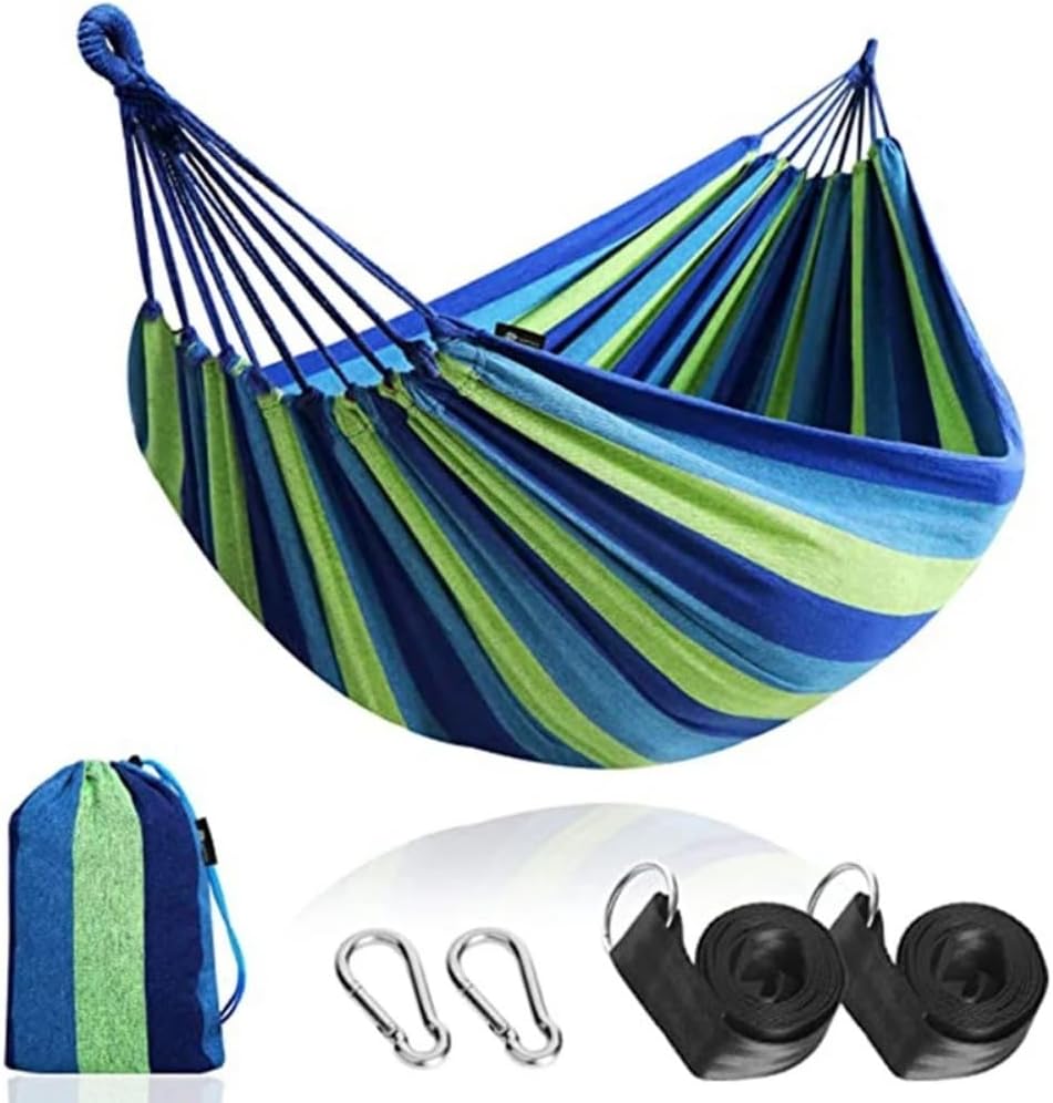 Portable Camping Hammock ComfortableGarden Hammocks Double Hanging Bed