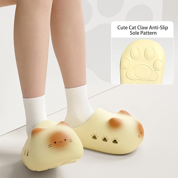 PawClogs- Cat Clogswith Paw Print