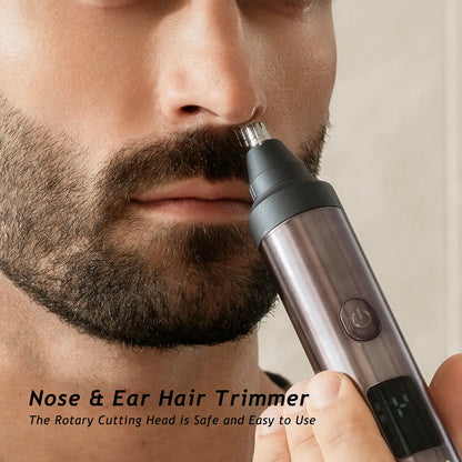Beard Trimmer for Men -8098 5-in-1 Grooming Kit