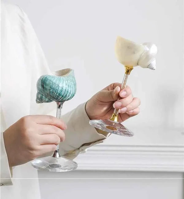 Natural Handmade Shell Crafts | Shell Dining Sets & Shell Jewelry Boxes