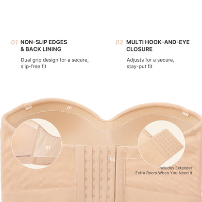 Seamless Wireless Convertible Bra
