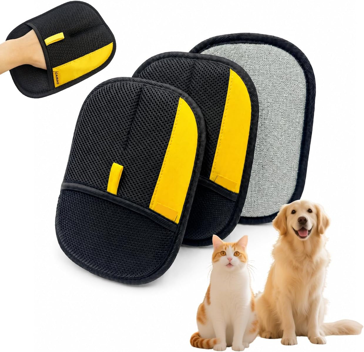 Electrostatic Pet Hair Removal Gloves