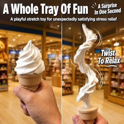 3D Printed Ice Cream Spiral Telescopic Sword