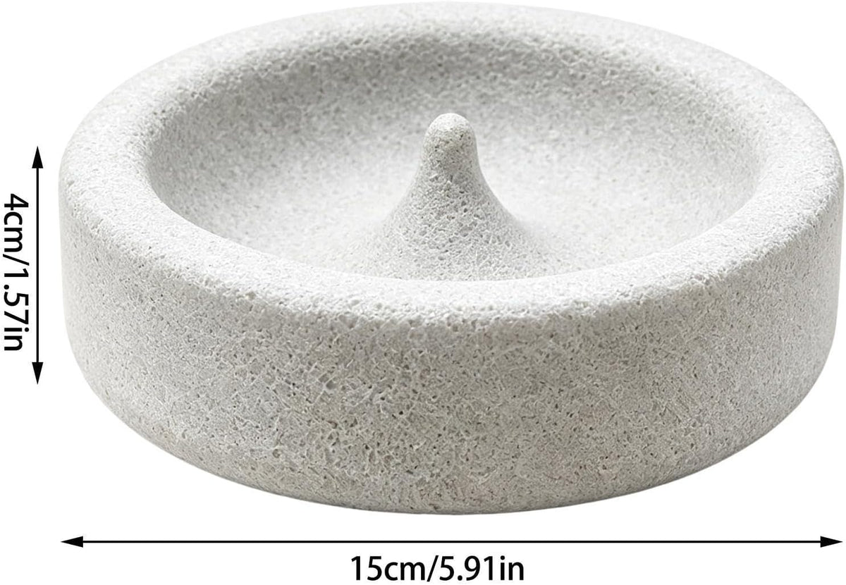 Bird Cage Feeder, Pumice Stone Dish, Wear-Resistant Watering Station | Pumice Design