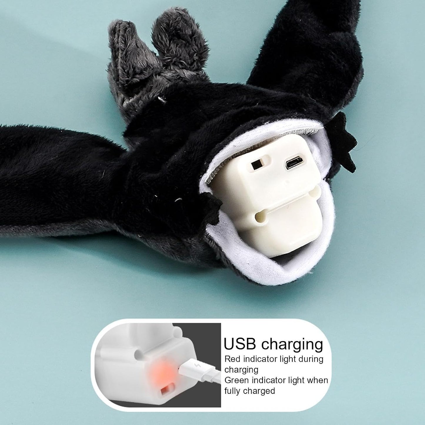 Interactive Cat Toy - Intelligent Flapping Bat with Catnip - Vivid Chirping, 3 Modes, Beating Wings Toys, Halloween Cat Exercise Toys for Indoor Cats