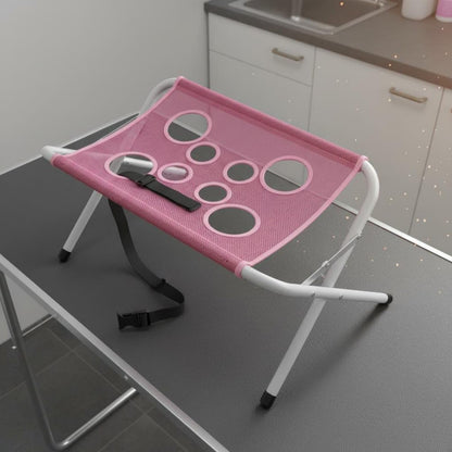 Rectangular Pet Grooming Stand ,Quick-Dry Foldable Bath Stand