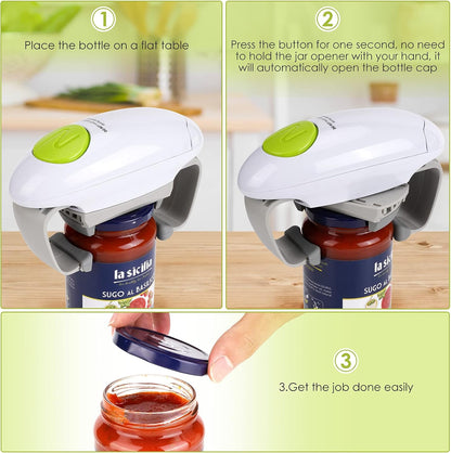 Electric Jar Opener, Kitchen Gadget Strong Tough Automatic Jar Opener