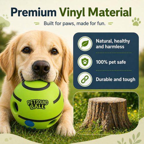 Interactive Dog Toy Sound Ball(❤️Buy 2, save $5.9❤️)