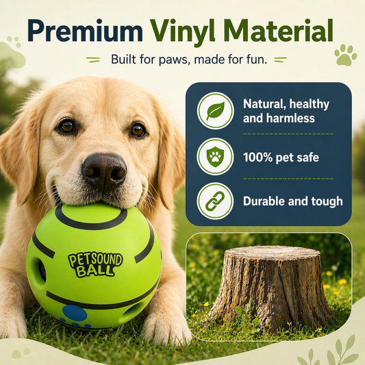 Interactive Dog Toy Sound Ball(❤️Buy 2, save $5.9❤️)