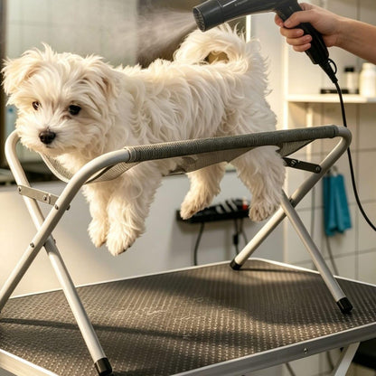 Rectangular Pet Grooming Stand ,Quick-Dry Foldable Bath Stand