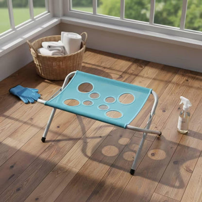 Rectangular Pet Grooming Stand ,Quick-Dry Foldable Bath Stand