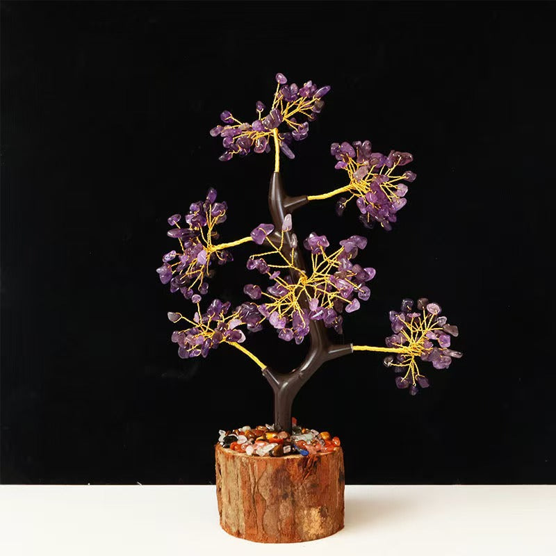 Seven Chakra Crystal Tree