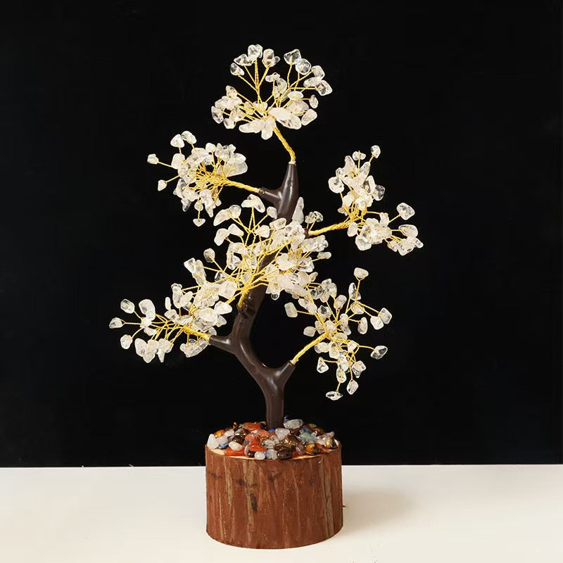 Seven Chakra Crystal Tree