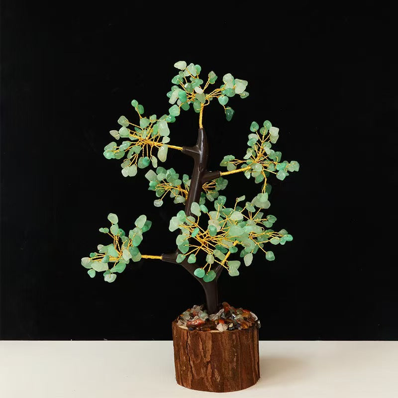 Seven Chakra Crystal Tree