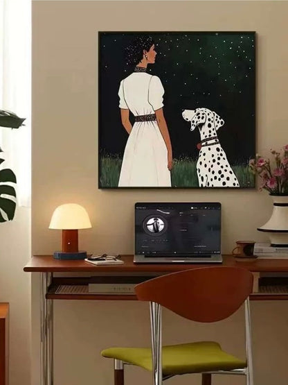 Portable Cordless Mushroom Table Lamp 