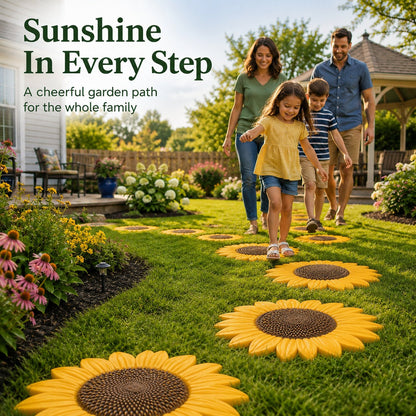 🌻 Reusable Sunflower Stepping Stone Mold