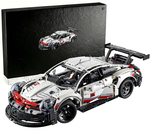 20 inches car building set, 1580 pieces, Race Car Model Kit - Building Set for Adults, Ages 18+ with Realistic Features - Gift for Birthdays #Summervibes