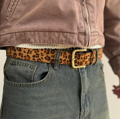 Cheetah Leopard Print Unisex Belt