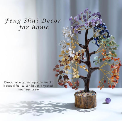 Seven Chakra Crystal Tree