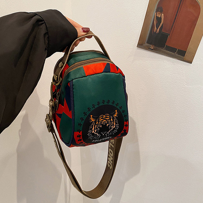 Women's Fashion Print Shoulder Bag