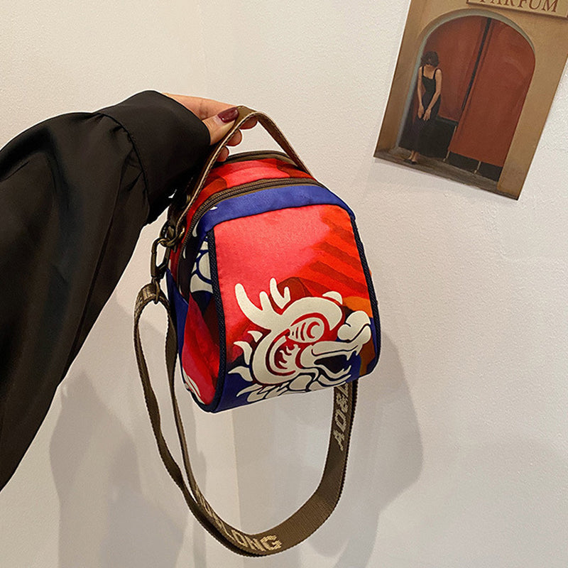Women's Fashion Print Shoulder Bag