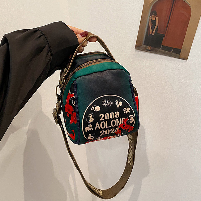Women's Fashion Print Shoulder Bag