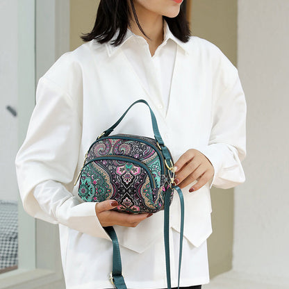 Cute & Stylish Multi-Compartment Printed Bag