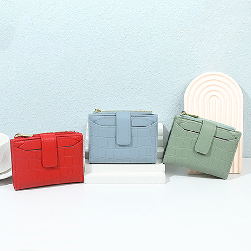 💥New Arrivals: Hot Sellers-Women’s Compact Solid Color Wallet