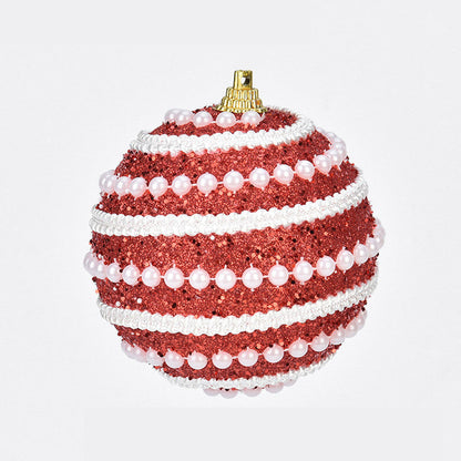 Sequin Shatterproof Christmas Ball Ornaments